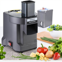 Cortadora de Verduras Eléctrica Multifunción para Restaurantes y Uso Doméstico 220V 110V