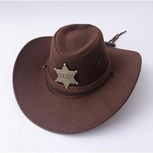 Chapeau de style ethnique 100 % coton, chapeau de festival à six branches pour hommes et femmes, chapeau de couple, chapeau de cowboy occidental, chapeau décontracté pour performance jazz - Product Image 6