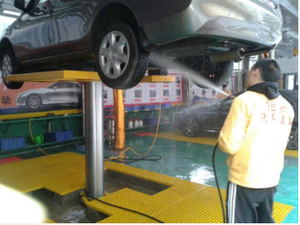 Sollevatore Idraulico a Colonna Singola da 4000kg per Autolavaggio e Officina <span class=keywords><strong>Auto</strong></span> - Product Image 6
