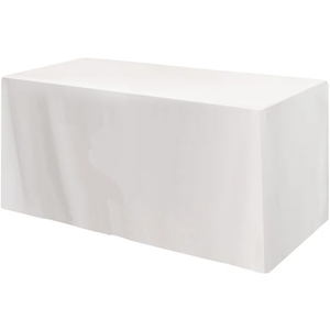 Funda <span class=keywords><strong>para</strong></span> Mesa <span class=keywords><strong>de</strong></span> 4 Pies con Logotipo Personalizado Impreso, Ajustable a Cuatro Lados, <span class=keywords><strong>para</strong></span> Exhibición en Stands <span class=keywords><strong>de</strong></span> Ferias y <span class=keywords><strong>Eventos</strong></span> - Product Image 6