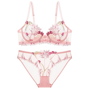 Vente de gros Soutien-gorge culotte Soutien-gorge avec dentelle Dames Soutien-gorge et <span class=keywords><strong>pantalon</strong></span> - Product Image 6