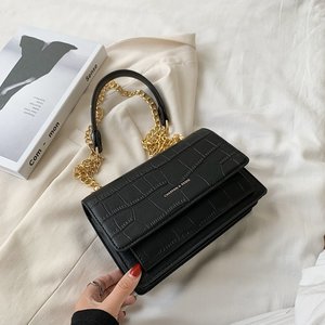 Women's PU Leather Chain Bag Custom Logo Messenger <b>Purse</b> Lightweight 0.6kg All Seasons Fashion Ladies Wholesale Tanjing - Product Image 5