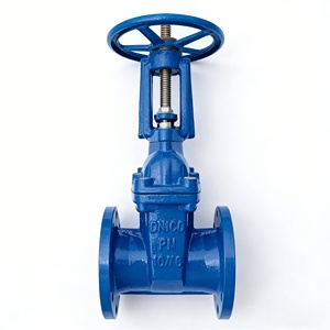 Vanne à opercule à tige montante à joint résilient DN100 PN16, fonte ductile, joint EPDM, tige en acier inoxydable - Product Image 2