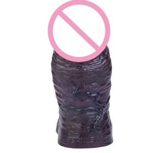 Funda Reutilizable para Pene con Anillo, Funda de Silicona Ultrasuave de Extremo Abierto, Alargador de Pene para Parejas, Juguetes Sexuales para Adultos - Product Image 5