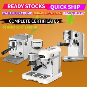 Cafetera Espresso Comercial Multifuncional 3 en 1 para Cappuccino, Cafeterías y Autos, Manual - Product Image 1