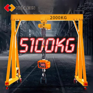 شعاع واحد <span class=keywords><strong>4</strong></span> طن 5 طن 10 طن سعر رافعة جسرية محمولة - Product Image 1
