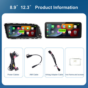 8,8 "12,3" HD pantalla táctil inalámbrica Carplay <span class=keywords><strong>Android</strong></span> Auto para Audi Q5 unidad principal inalámbrica Linux pantalla espejo Airplay Autolink - Product Image 6