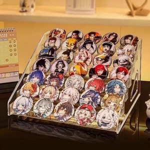 Acrylic Tiered Display Stand With Drawers Lipstick Storage Organizer Desktop <b>Makeup</b> Organizer Clear Plastic Multi Layer Rack - Product Image 2