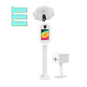 Machine photomaton Salsa DSLR iPad de style 2025 avec valise de transport, photomaton Guac and Chips pour mariages et événements - Product Image 1