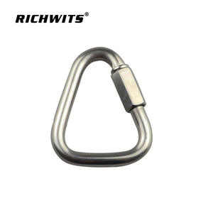 Hebilla de Liberación Rápida Triangular en Forma de Arco de Acero Inoxidable, Cierre Mellon, Equipo de Seguridad para Escalada y Aventuras - Product Image 4