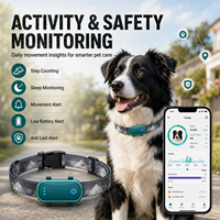 Qcool Glow Light, Localizador GPS con Función de Iluminación LED, Seguimiento de Alta Precisión, Venta al por Mayor, Localizador GPS 4G para Perros