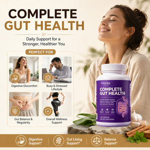 Capsules de Probiotiques Prébiotiques OEM 50 Milliards d'UFC Multi-Souches pour la Santé Digestive Intestinale, Sans OGM, Végétaliennes, Vente en Gros - Product Image 3