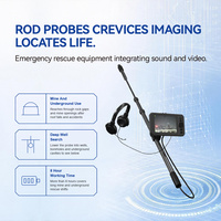 Caméra de recherche portable LSJ-C-E de type boîte, kit de caméra de recherche manuelle avec six sondes sélectionnables pour les opérations de sauvetage
