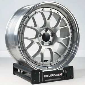 Cerchi in Lega Forgiati Bku LM-R a 2 Pezzi per BMW G80 G82 G83 M3 M4 F40 G20 G8X M4, 18 19 20 Pollici, Concavi Personalizzati, Argento, 5x112 - Product Image 6