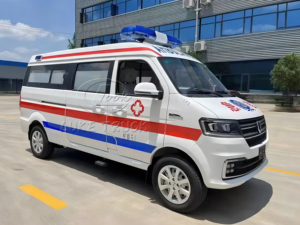 Fourgonnette compacte Jinbei pour le transfert de patients, véhicule léger de transport médical pour les secours en milieu rural - Product Image 2