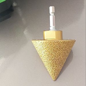 <span class=keywords><strong>Alésoir</strong></span> à chanfreinage à filetage inversé diamanté, pour verre, céramique, brique, plaque de roche, marbre, pierre, perçage à sec - Product Image 3