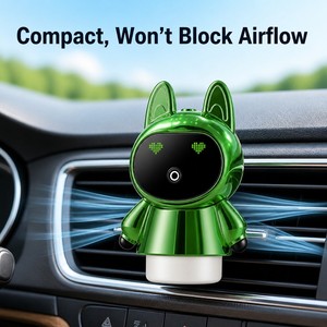 Difusor de Fragrância para Saída de Ar do Carro com Design de Refil Fácil, Clipe de Borracha Macia que Não Risca para Decoração Interna e Cuidados Automotivos - Product Image 5