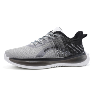 <span class=keywords><strong>Zapatillas</strong></span> de deporte de malla para <span class=keywords><strong>hombre</strong></span>, zapatos informales transpirables con cordones para caminar, baratos, venta al por mayor - Product Image 4