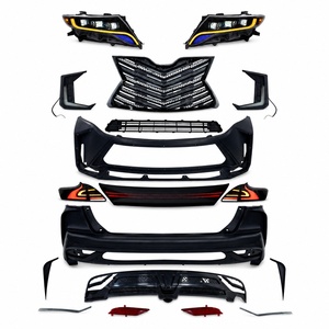 Kit de Carrosserie Auto pour Toyota Venza 2009-2016 Facelift – Ensemble de Mise à Niveau Pare-chocs Avant et Arrière, Calandre, Phares et Feux Arrière - Product Image 1