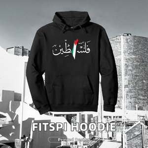 Sudadera con Capucha para Hombre, Tendencia 2026, Palestina, 100% Poliéster, Forro Polar, Estampado Digital con Diseño de Personajes, Invierno, Ecológica - Product Image 2