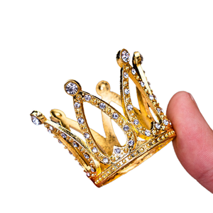 Corona Pequeña <span class=keywords><strong>de</strong></span> Lujo Hecha a Mano con Flores <span class=keywords><strong>de</strong></span> Plástico para <span class=keywords><strong>Decoración</strong></span> <span class=keywords><strong>de</strong></span> Pasteles <span class=keywords><strong>de</strong></span> Cumpleaños y Desfiles <span class=keywords><strong>de</strong></span> Moda <span class=keywords><strong>Infantiles</strong></span> - Product Image 4