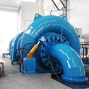 Turbina de agua hidroeléctrica con revestimiento de C0-cr-wc, turbina de turbina, fabricante hecho en China