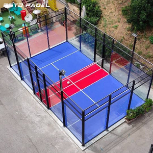 Cancha de Padbol con Certificado CE, Nueva y Exclusiva Cancha de Padbol para Deportes al Aire Libre e Interior, Cancha de Fútbol para 5 Personas - Product Image 2