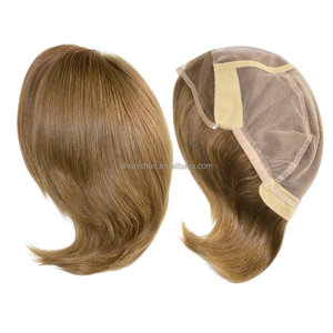 6 Pouces Européenne Vierge Remy Perruque de <span class=keywords><strong>Cheveux</strong></span> Humains Court À La Mode Style De Célébrité avec Transparent Lace Front Main Attachée Sans Emmêlement - Product Image 3