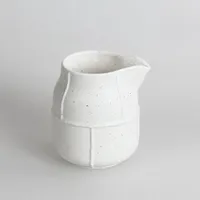Pabrik Grosir Panci Creamer untuk Susu Vintage Putih Keramik Susu Jar