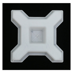 Nhựa đúc sẵn bê tông khoe khối khuôn cho ngoài trời PP ABS Khuôn lát gạch với hoa mẫu cỏ trồng vỉa hè - Product Image 6