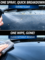 Spray anti-insectes pour voiture, nettoyant pour résidus d'arbres, déjections d'oiseaux, taches de goudron, dégraissant pour peinture et vitres