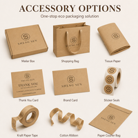 Cajas de Envío de Papel Kraft Personalizadas, Ecológicas, Hechas con Materiales Reciclados, con Tiras de Desgarre, Reciclables y Biodegradables
