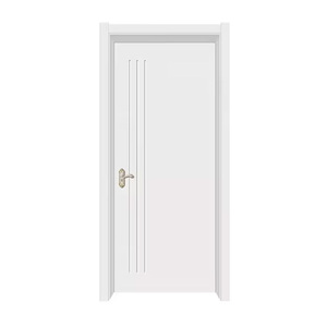 Grosir Pabrik pintu populer Kamar Tidur Interior pintu kayu untuk Interior rumah pintu kayu - Product Image 3