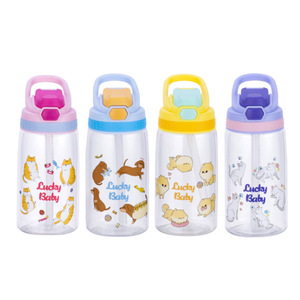 Customized Children's Cartoon Plastic Water <b>Cup</b>, Outdoor Portable and Sealed Leak Proof <b>Straw</b> <b>Cup</b> - Product Image 1