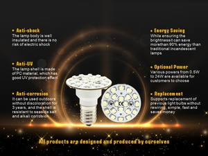 Aglare Ip65 Waterproof E14 SMD2835 Fairground <span class=keywords><strong>Decoration</strong></span> 24V Led Lights E14 Carnival Amusement Park Lights - Product Image 6