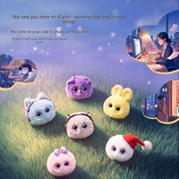 Giocattolo Interattivo AI Jopark, Bambola di Peluche Intelligente con Oltre 20 Espressioni Emotive, Chat Vocale, Controllo APP, Regalo