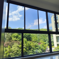 Modernes Horizontales Hurrikan-Beständiges Energieeffizientes Thermisch Getrenntes Aluminium-Glas-Schiebefenster für Hotels und Villen