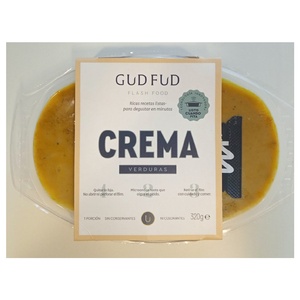 Gudfud Soupes et Crèmes Savoureuses Sous Vide avec Carotte, Courgette, Brocoli - Repas Réfrigéré Bien Équilibré - Product Image 2