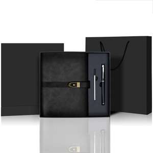 Coffret Cadeau d'Affaires en Cuir <span class=keywords><strong>Persol</strong></span>, Personnalisable avec Logo et Couleur, Carnet A5, Boîte Cadeau, Cadeau d'Entreprise, Utilisation au Bureau, Impression Offset - Product Image 6