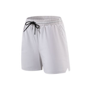 Shorts de sport d'été pour homme personnalisés, 5 pouces, solides, pour l'entraînement, la salle de sport, la course à pied, le fitness, le basketball, 2 poches, écologiques, en laine peignée - Product Image 4
