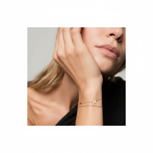Solid 14k Gold <b>Bracelet</b> <b>Set</b> Elegant Fine Jewelry Bundle - Product Image 1