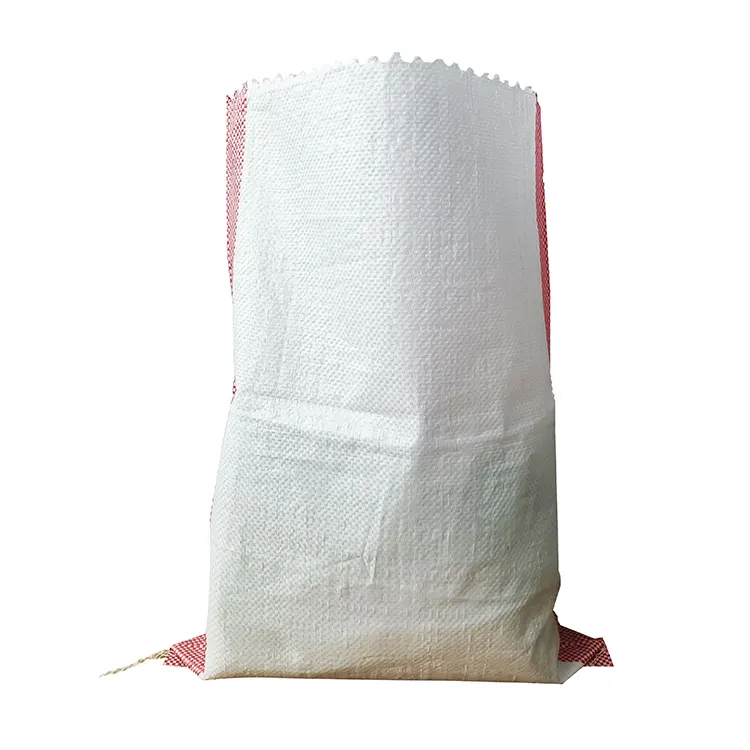 25kg 50kg Rice Corn Sacks Seed Maize Grain Bags Pp Woven Sack Package Cement Bags