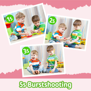 Appareil photo numérique CMOS miniature portable pour enfants, appareil photo instantané, écran HD/Full HD 2,4 pouces, technologie sans encre sécurisée, éducatif - Product Image 2
