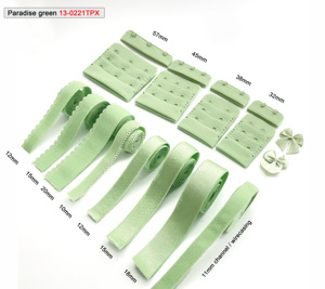 Bán Buôn Đồ lót màu be ban nhạc đàn hồi Foldover Picot Dây đeo đàn hồi đàn hồi - Product Image 6