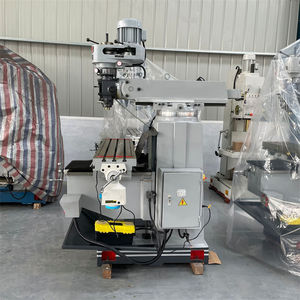 Fresadora de Metal de Alta Resistencia 4H, Fresadora Vertical de Torreta con Husillo Alto, Precio - Product Image 3