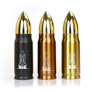 New Bullet Shaped Vacuum <b>Flask</b> Thermos <b>Bottle</b>, Vacuum Cup Bullet Shaped Vacuum Stainless Steel <b>Flask</b> - Product Image 5