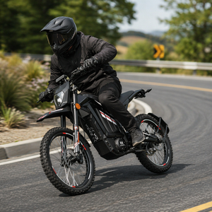 Mid-drive Dirt Bike <b>72V</b> 36AH Lithium <b>Battery</b> 3000W Power Motor Motorcycle for Adventure - Product Image 3