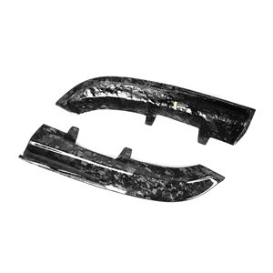 Difusor Trasero Estilo K de Fibra de Carbono Forjada, Divisores, Labio de Parachoques Trasero con LED para BMW Serie 4 G22 Sports 2021+ - Product Image 5