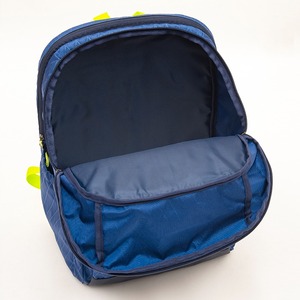 Large Capacity Blue Lightweight Versatile Backpack Rhombus <b>Grid</b> Fashion Bag Short Trip Multi-functional Casual Bag - Product Image 3