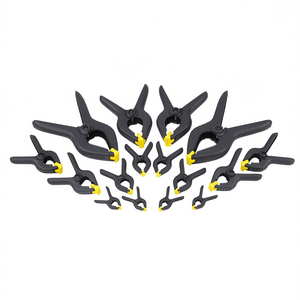 Paquete de 16 abrazaderas de plástico de varios tamaños para carpintería y manualidades - Product Image 2